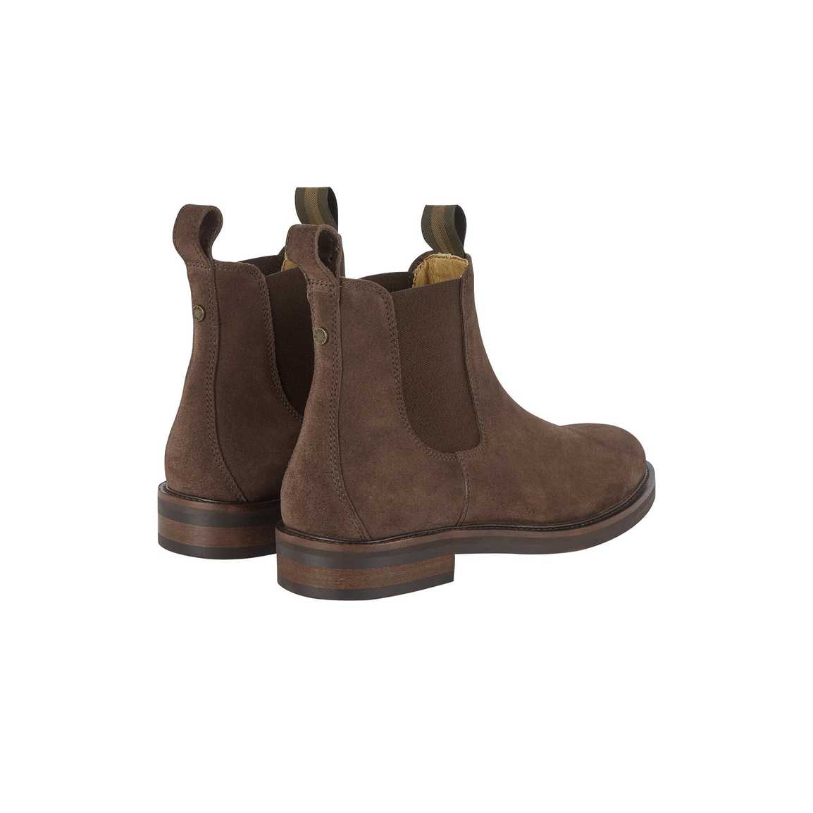 Le Chameau La Chelsea Suede Boots - Dark Brown