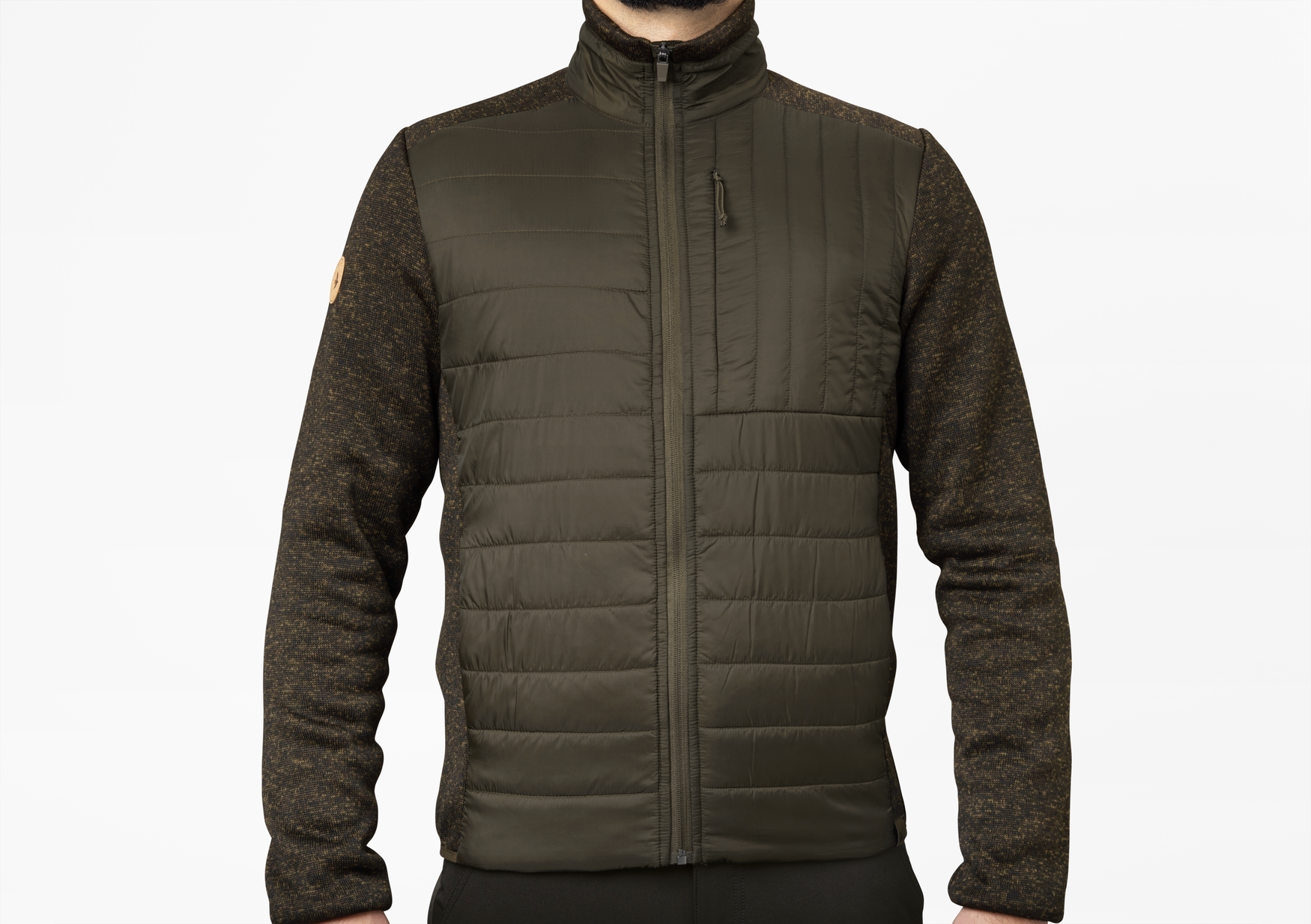 Seeland Theo Hybrid Jacket - Pine Green