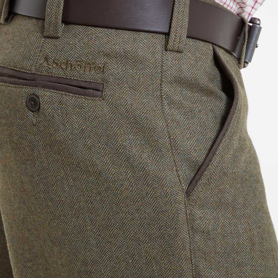 Ptarmigan Tweed Plus Fours - Loden Green