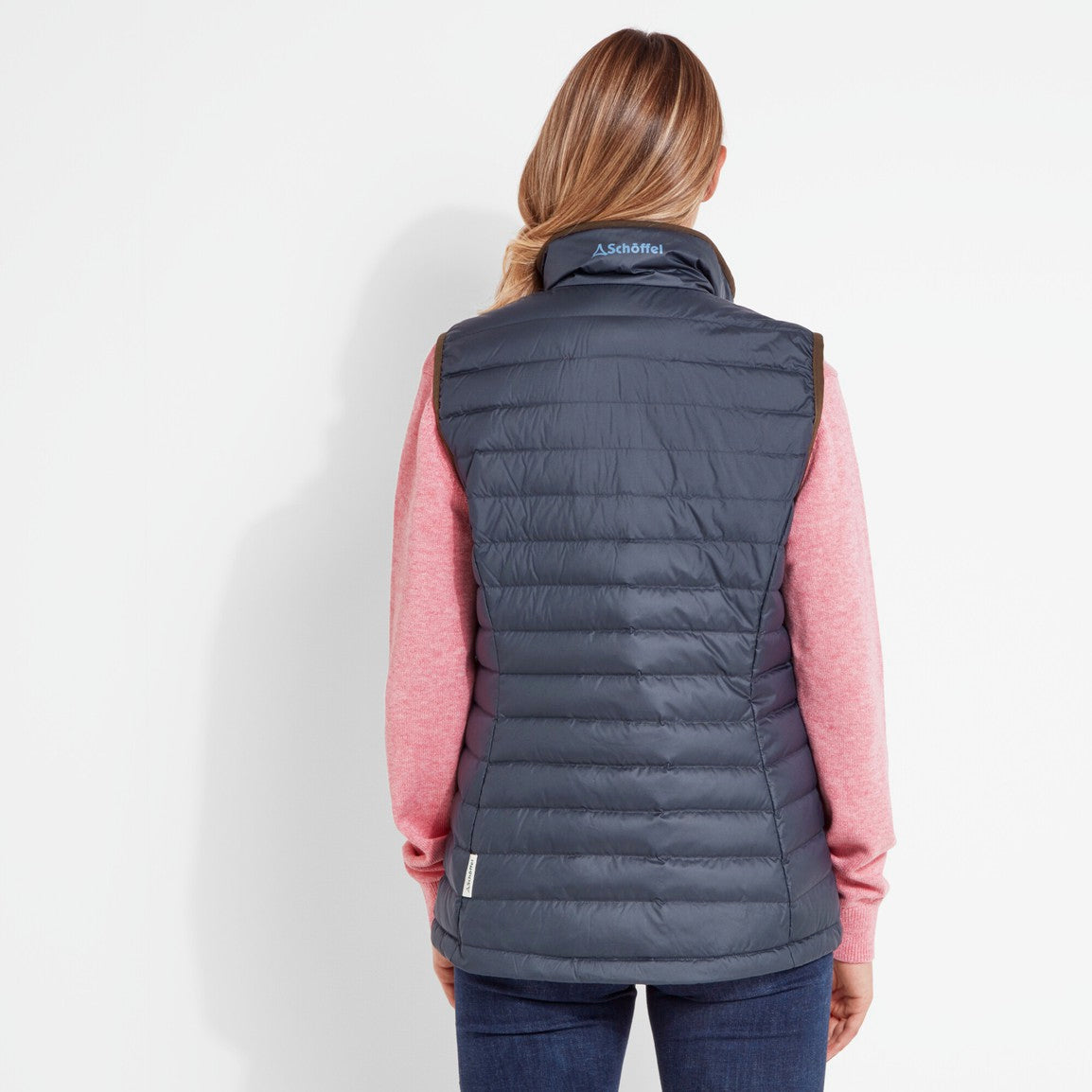 Schoffel Ladies Launde Down Gilet - Petrol Blue