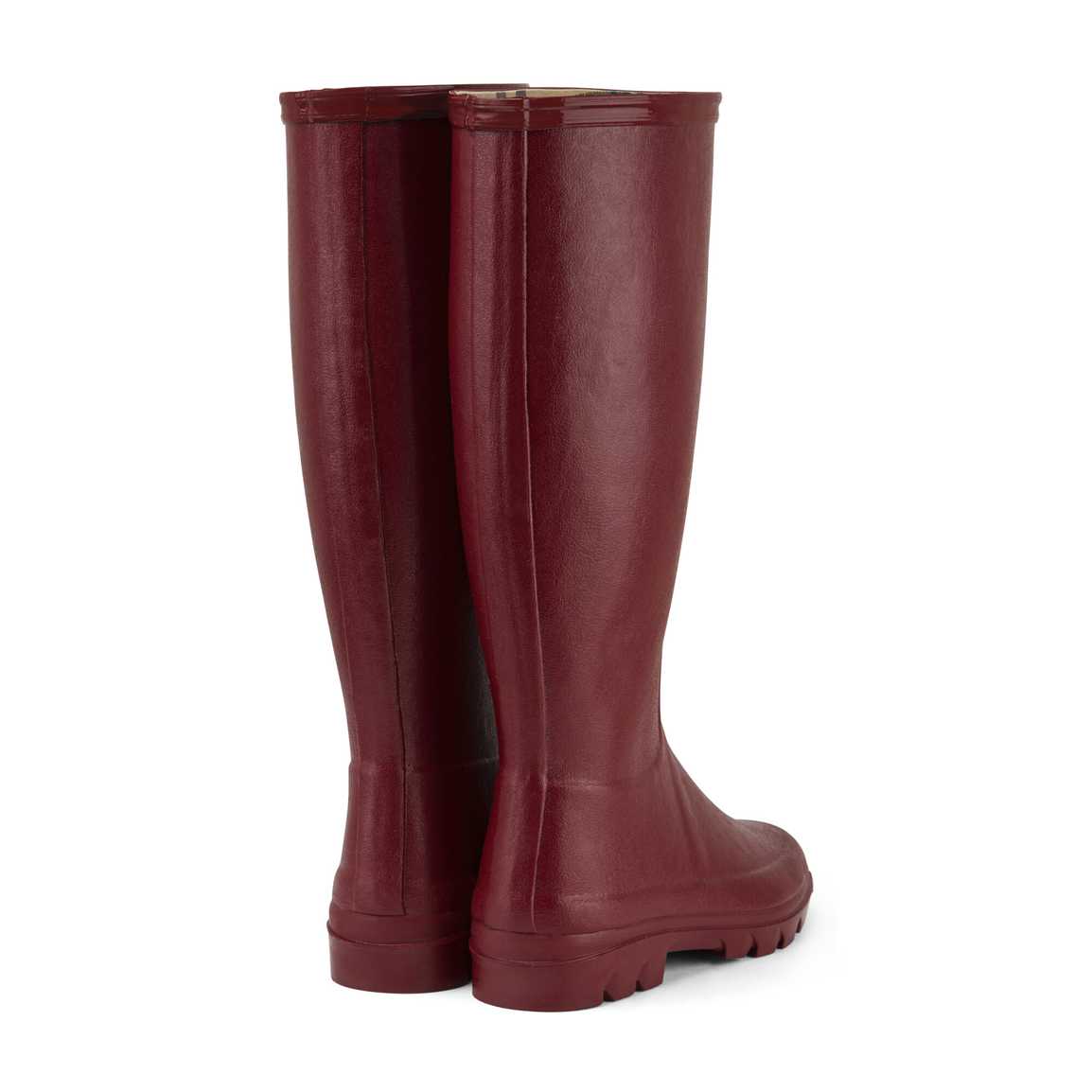 Le Chameau Womens Iris Jersey Lined Boot - Rouge