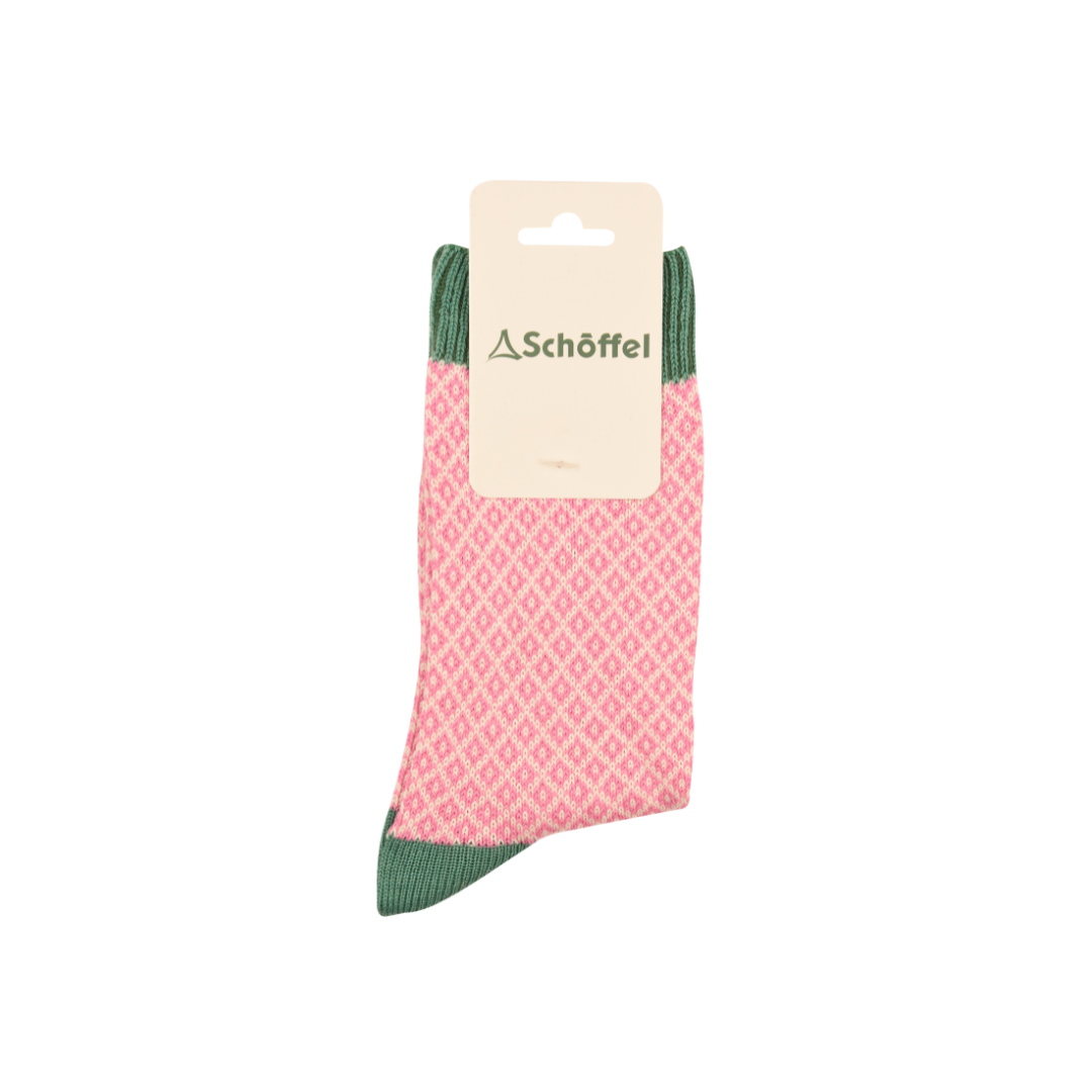 Schoffel Ladies Braemar Socks - Dark Sage