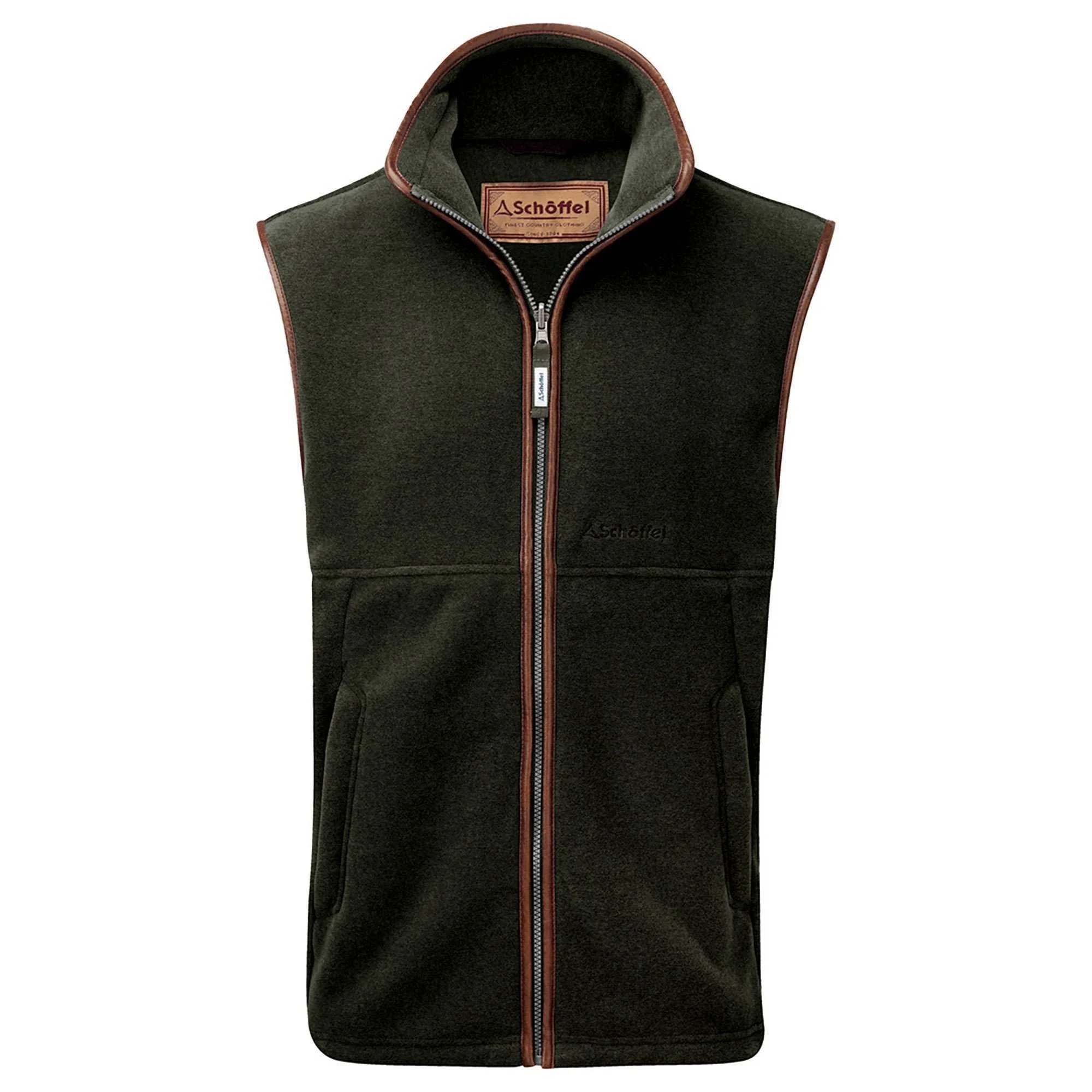 Schoffel Oakham Fleece Gilet - Forest