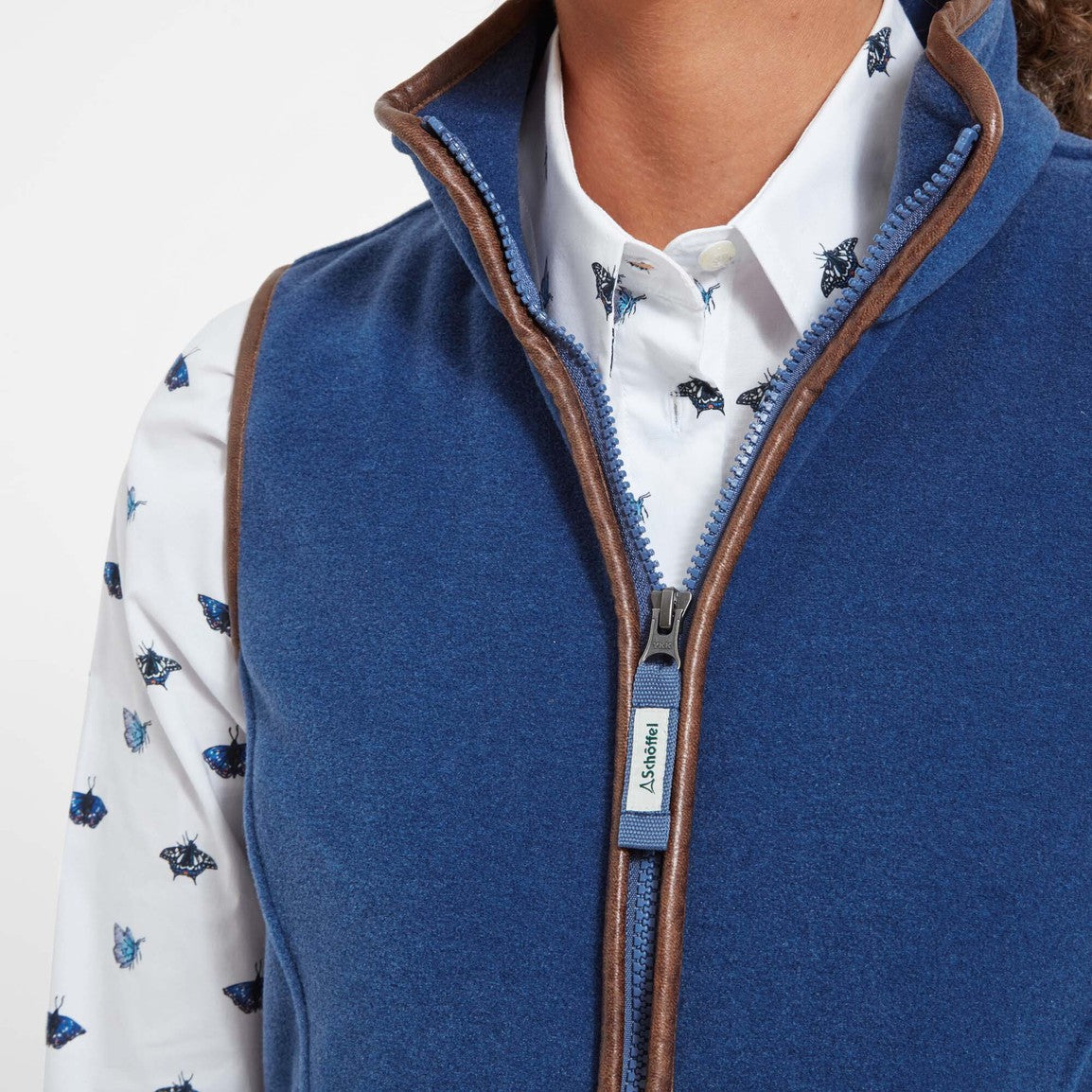 Schoffel Lyndon Fleece Gilet - Cobalt Blue