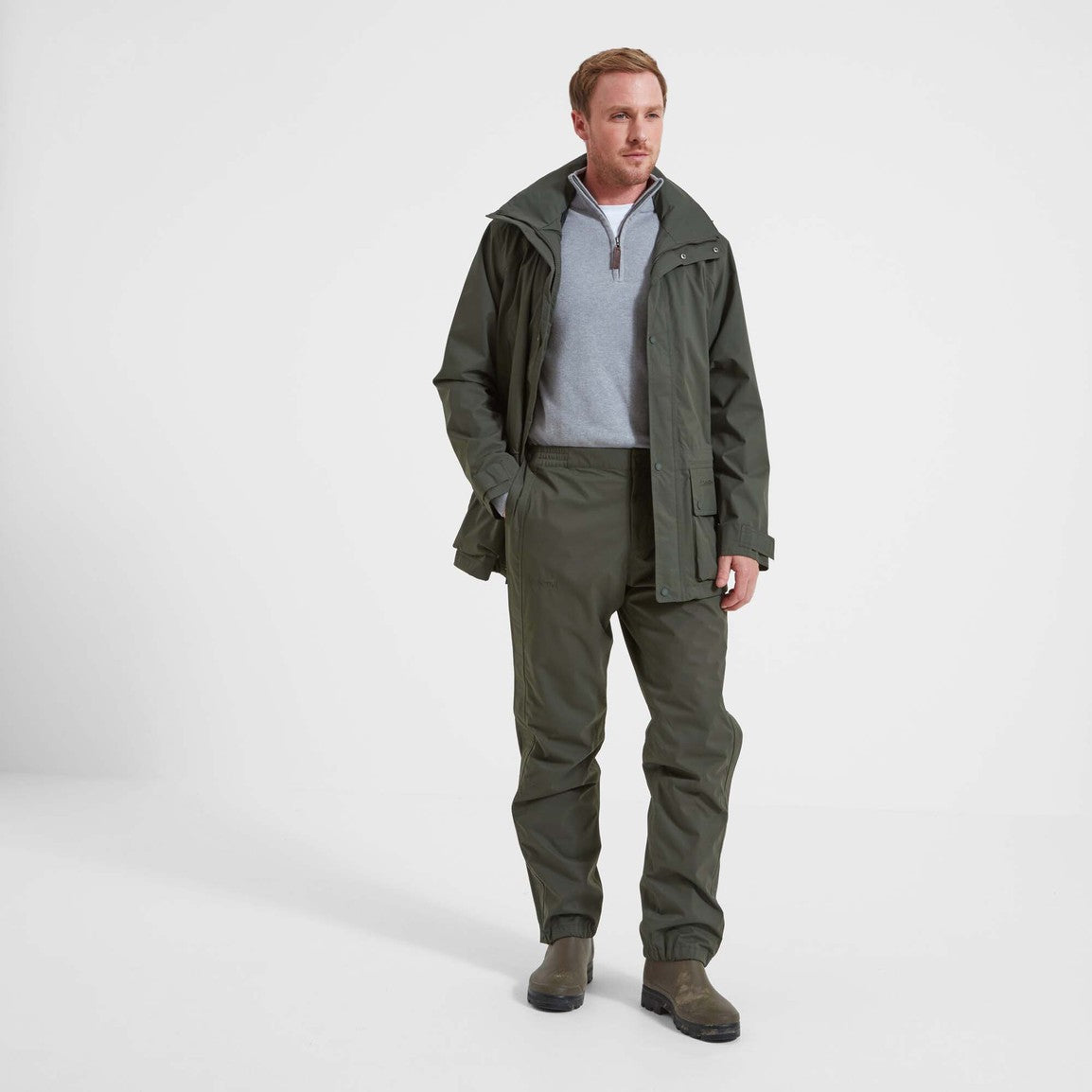 Schoffel Mens Saxby Overtrousers II Tundra