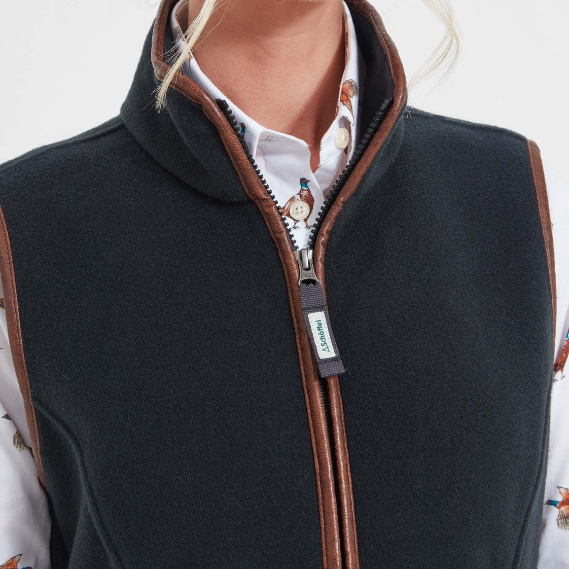 Schoffel Lyndon Fleece Gilet - Gunmetal