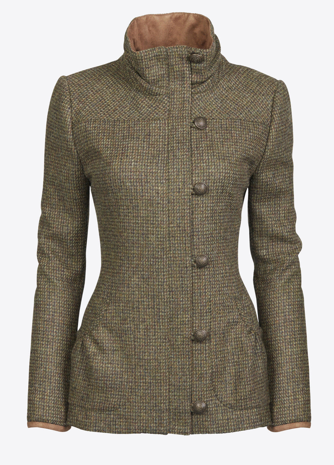 Dubarry Womens Bracken Tweed Coat - Heath
