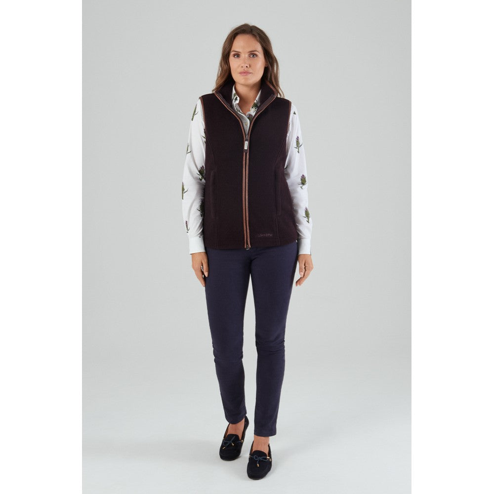 Schoffel Lyndon Gilet Fleece - Aubergine