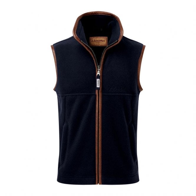 Schoffel Little Oakham Fleece Gilet - Navy