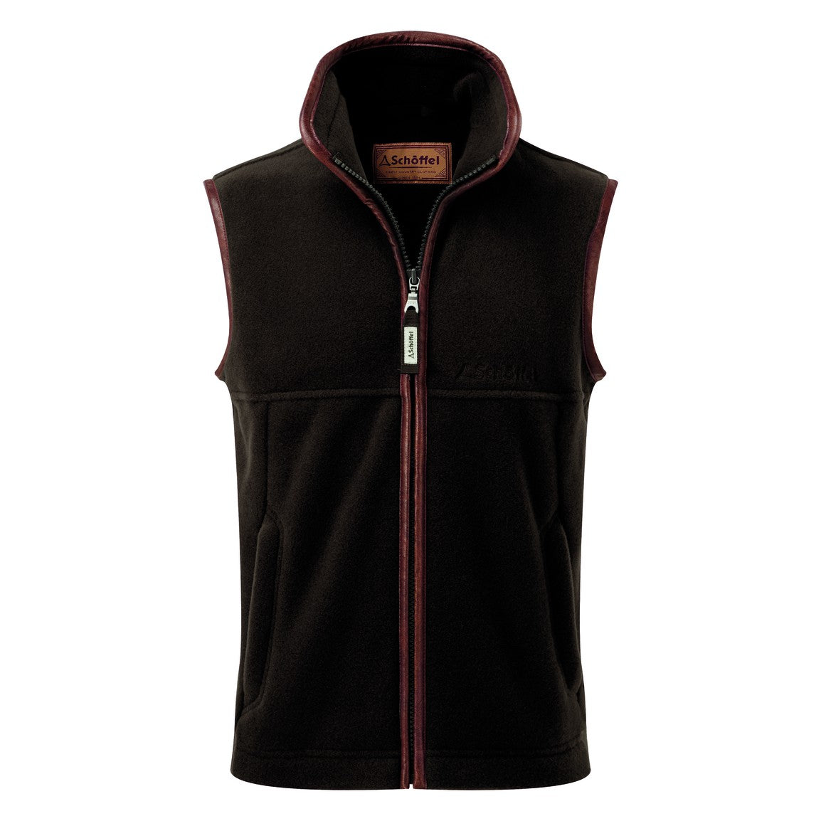 Schoffel Little Oakham Fleece Gilet - Dark Olive