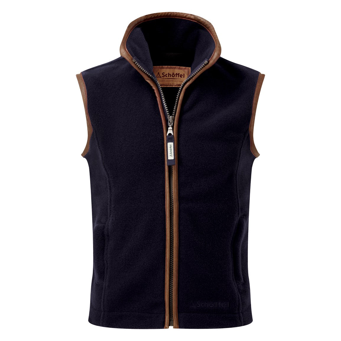 Schoffel Little Lyndon Fleece Gilet - Navy