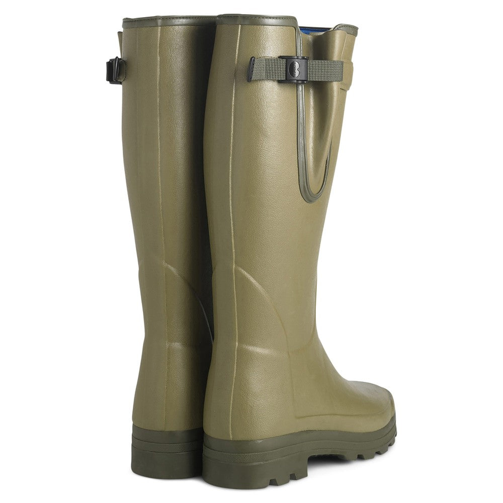 Le Chameau Mens Vierzonord Neoprene Lined Wellingtons - Vert Vierzon