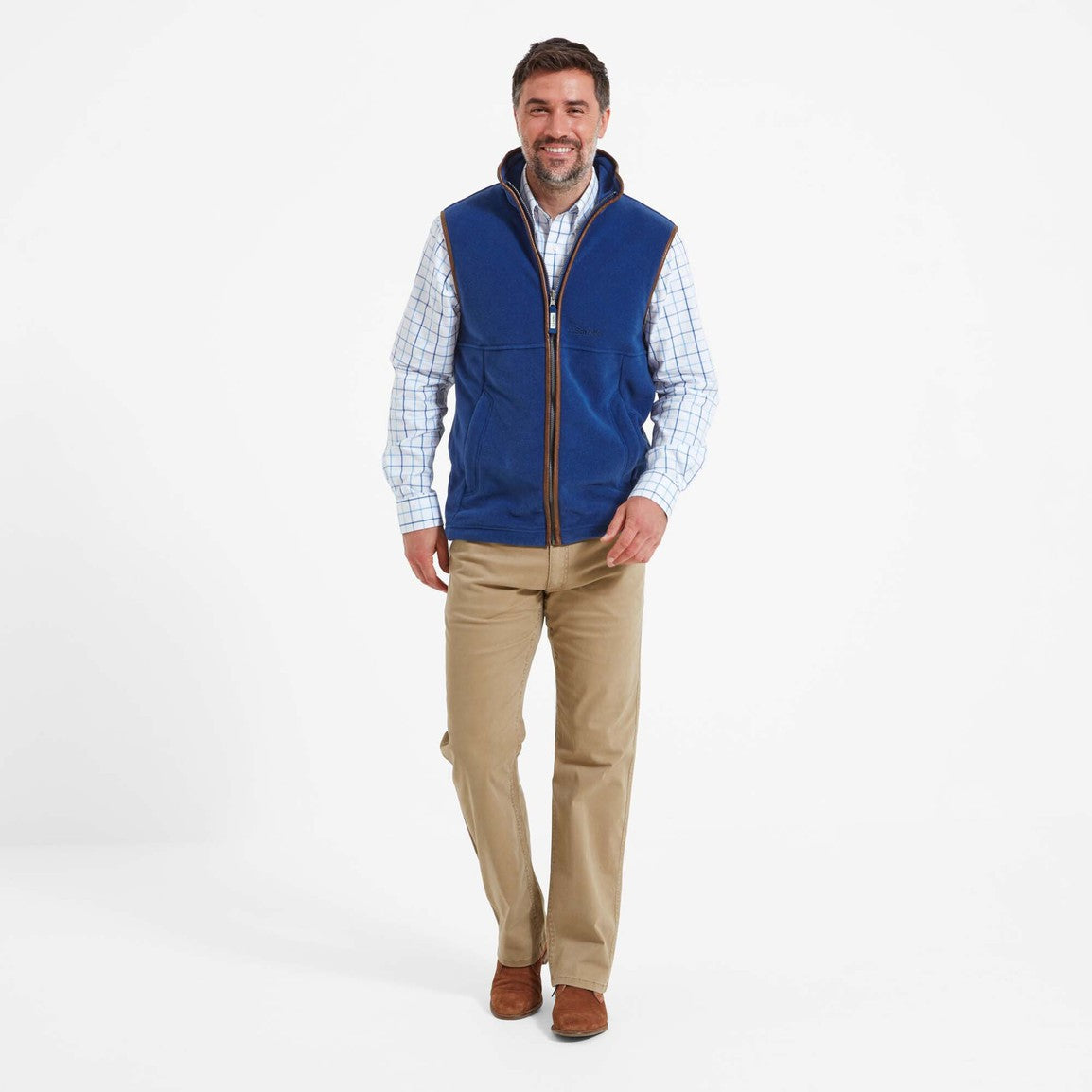 Schoffel Oakham Fleece Gilet - Colbalt