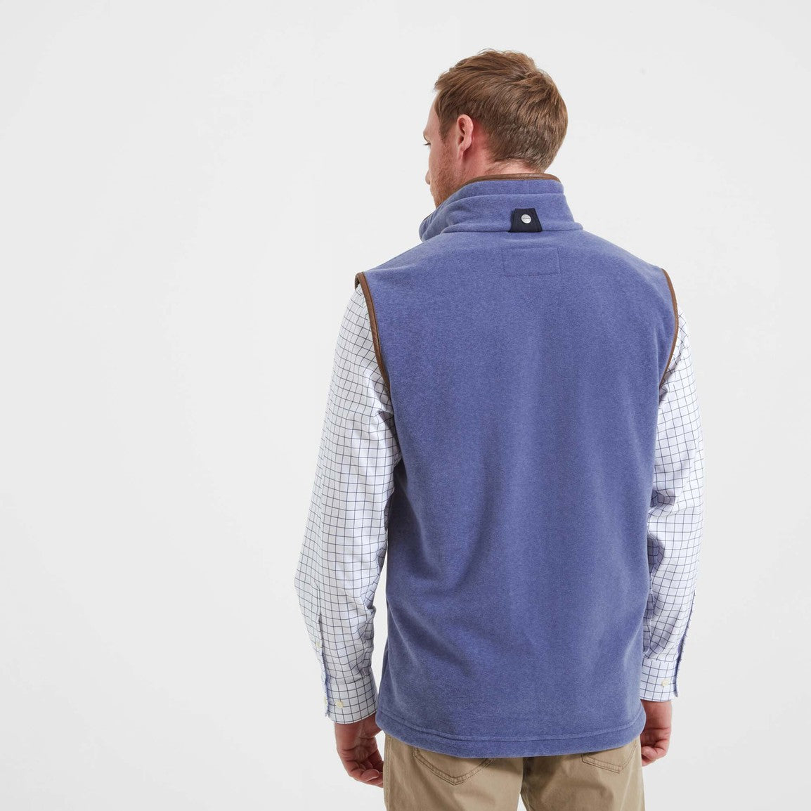 Schoffel Oakham Fleece Gilet - Stone Blue