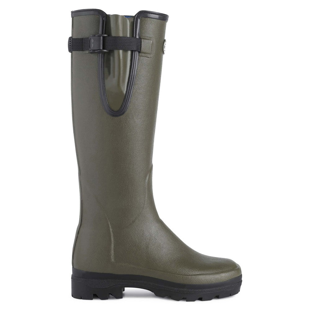 Le Chameau Womens Vierzonord Neoprene Lined Wellingtons - Vert Chameau