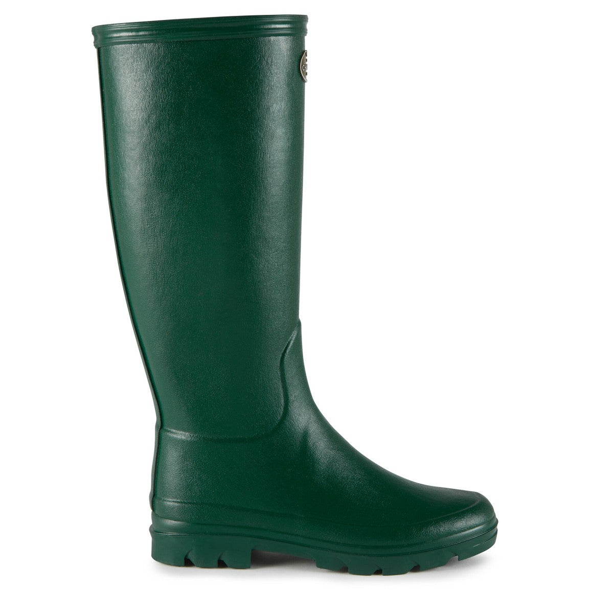 Le Chameau Womens Iris Jersey Lined Boot - Vert Fonce