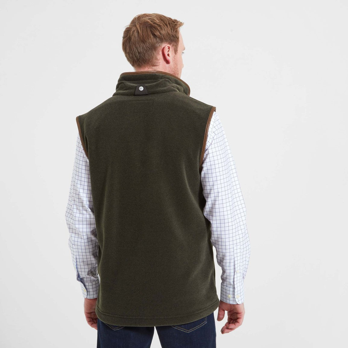 Schoffel Oakham Fleece Gilet - Dark Olive