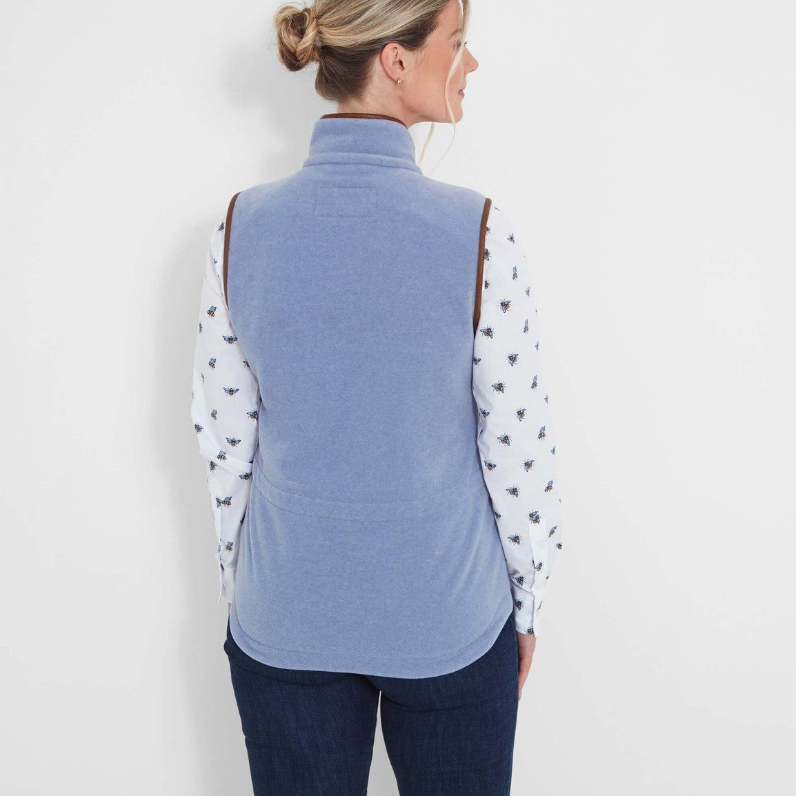 Schoffel Lyndon Fleece Gilet - Powder Blue