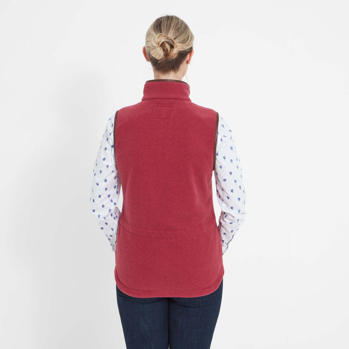 Schoffel Lyndon Fleece Gilet - Pomegranate