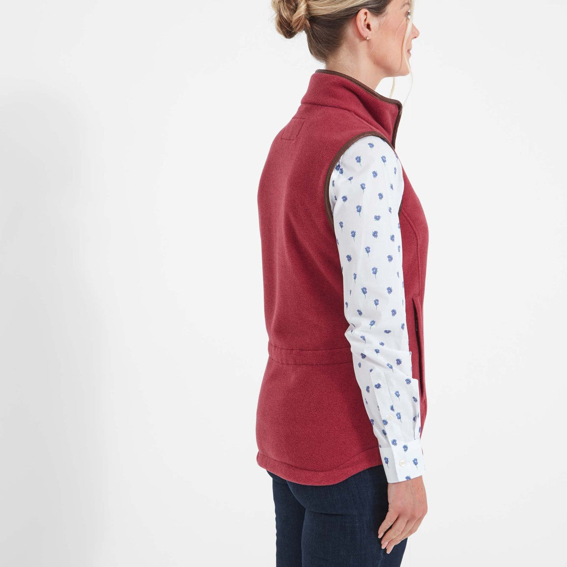 Schoffel Lyndon Fleece Gilet - Pomegranate