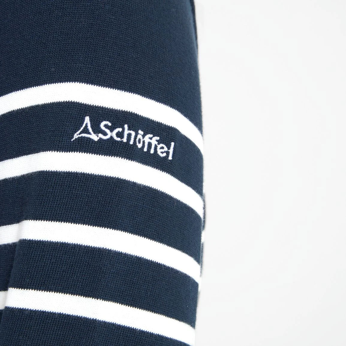 Schoffel Ladies Beauport Top - Navy Stripe