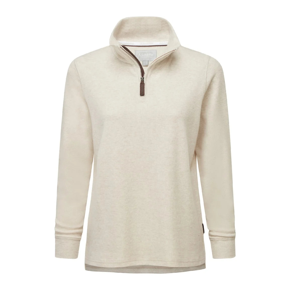 Schoffel Ladies Appletree Bay 1/4 Zip - Oat