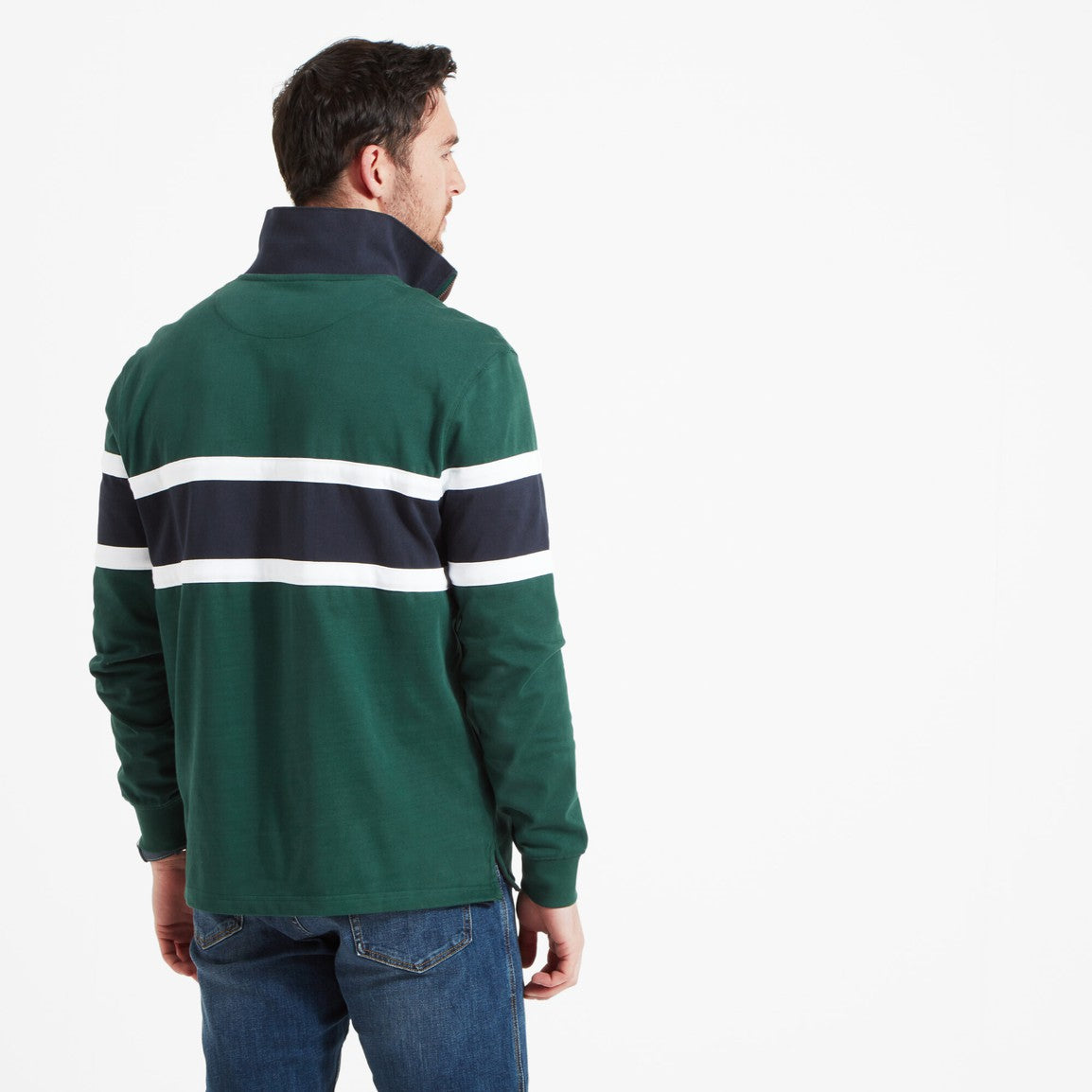 Schoffel Unisex Exmouth Heritage 1/4 Zip - Pine Green