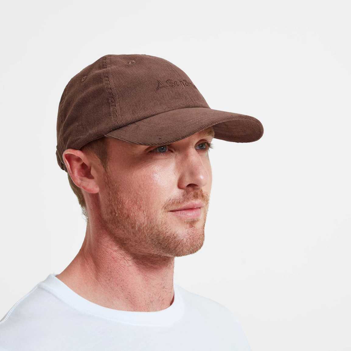 Schoffel Hadden Cord Cap - Chocolate