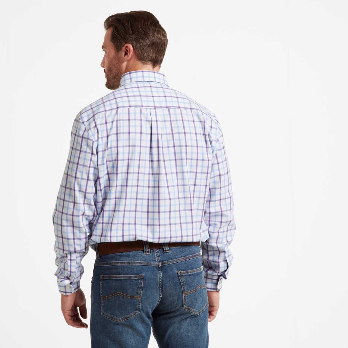 Schoffel Brancaster Classic Shirt - Bramble Check