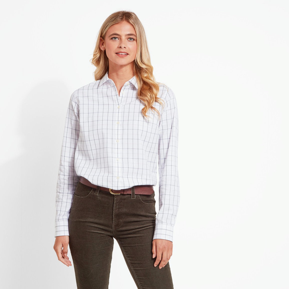 Schoffel Ladies Blakeney Shirt - Bramble Check