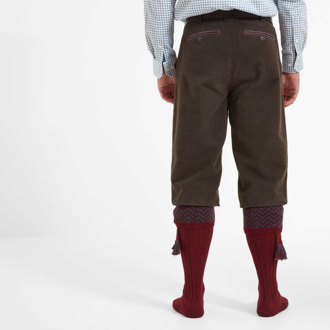 Schoffel Moleskin Breeks - Forest