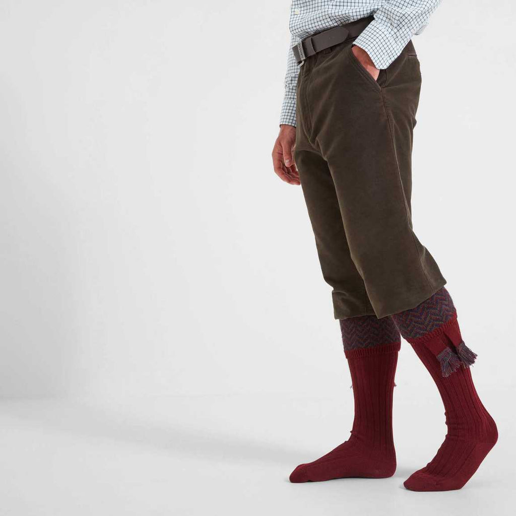 Schoffel Moleskin Breeks - Forest