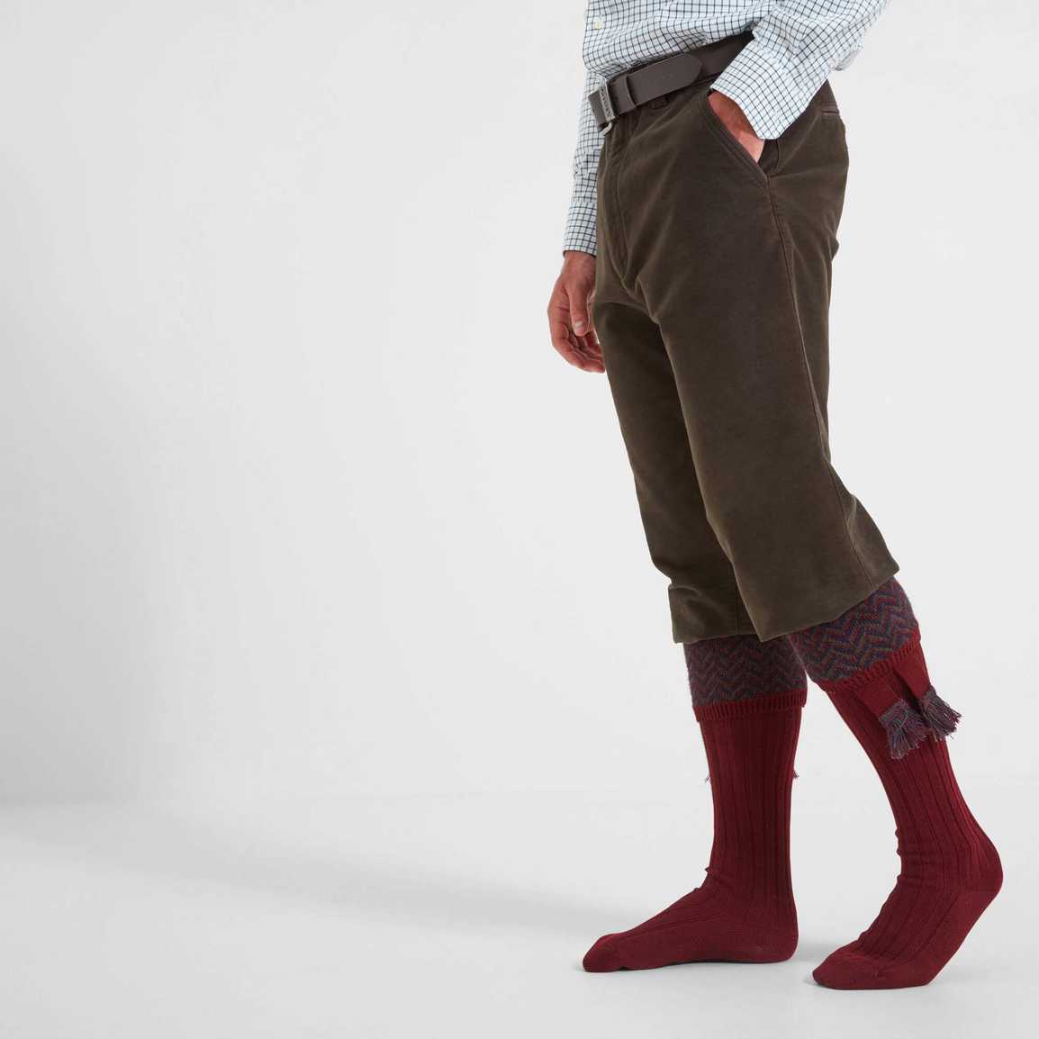 Schoffel Moleskin Breeks - Forest