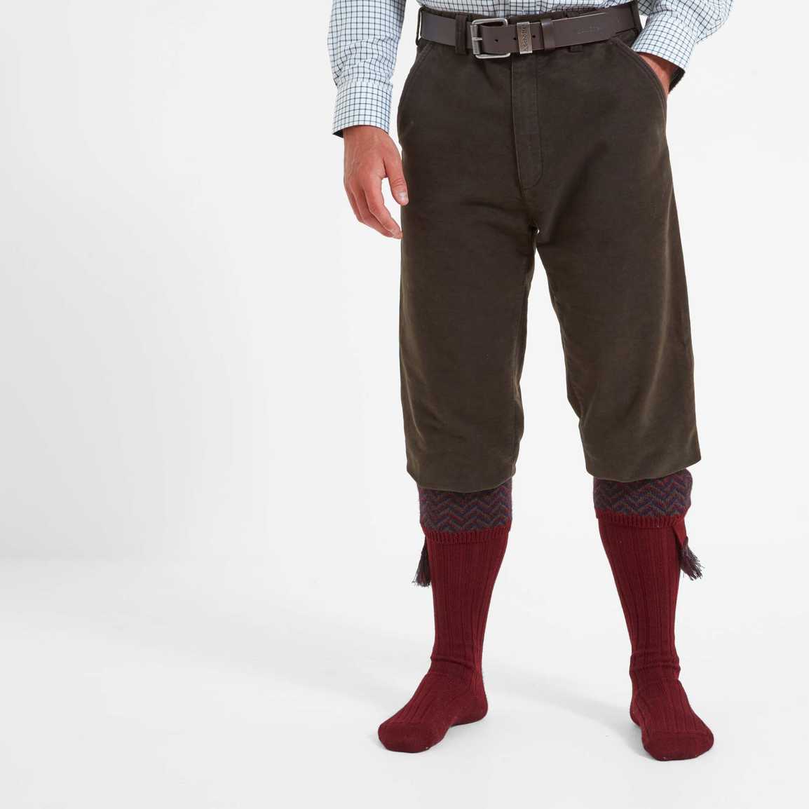 Schoffel Moleskin Breeks - Forest