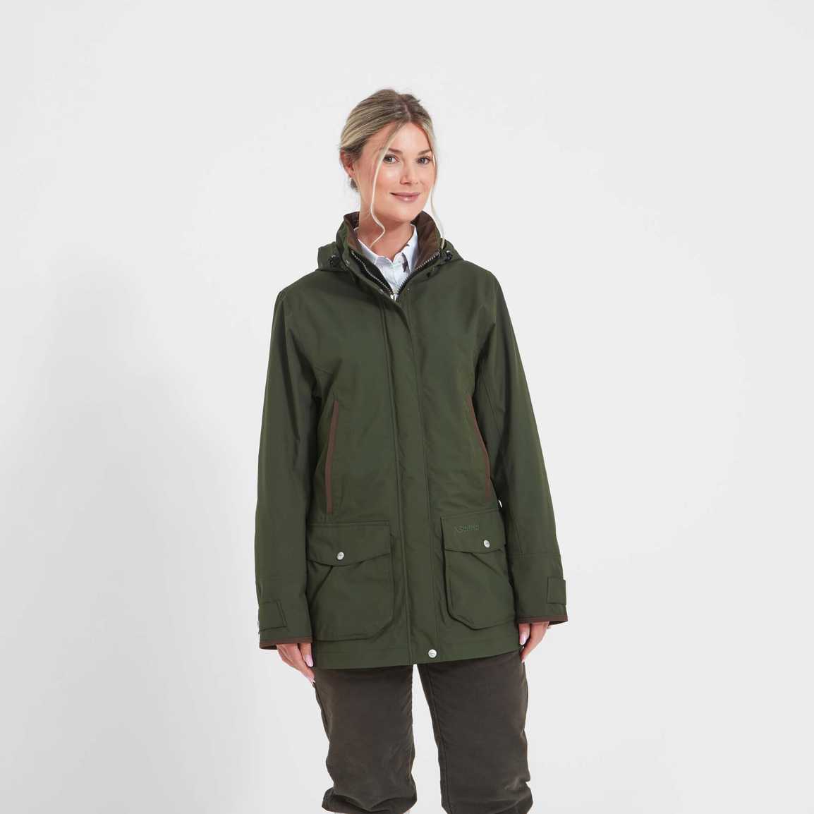 Teal Ultralight Coat - Forest