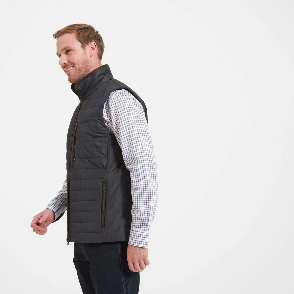 Schoffel Mens Brora Gilet - Charcoal