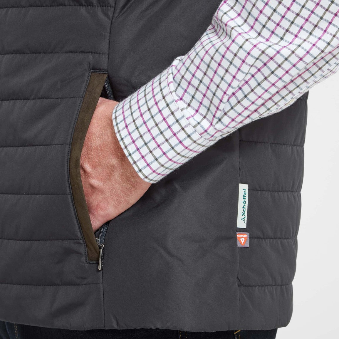 Schoffel Mens Brora Gilet - Charcoal