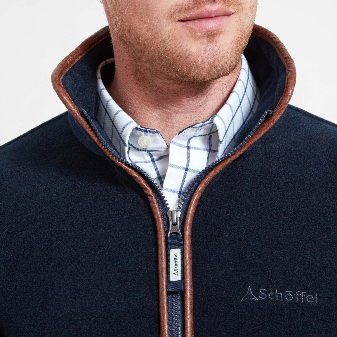 Schoffel Mens Cottesmore Fleece Jacket - Navy