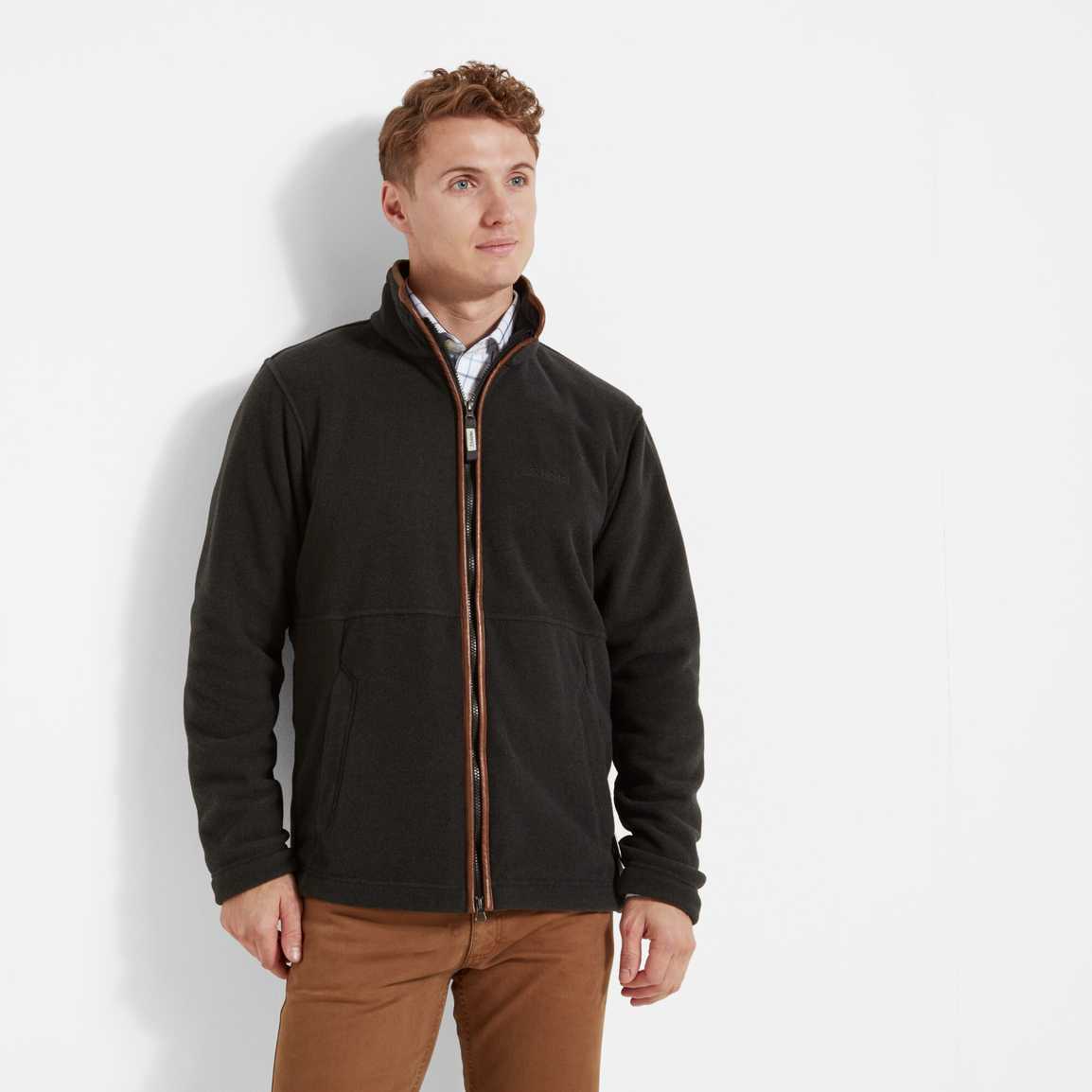 Schoffel Mens Cottesmore Fleece Jacket - Gunmetal
