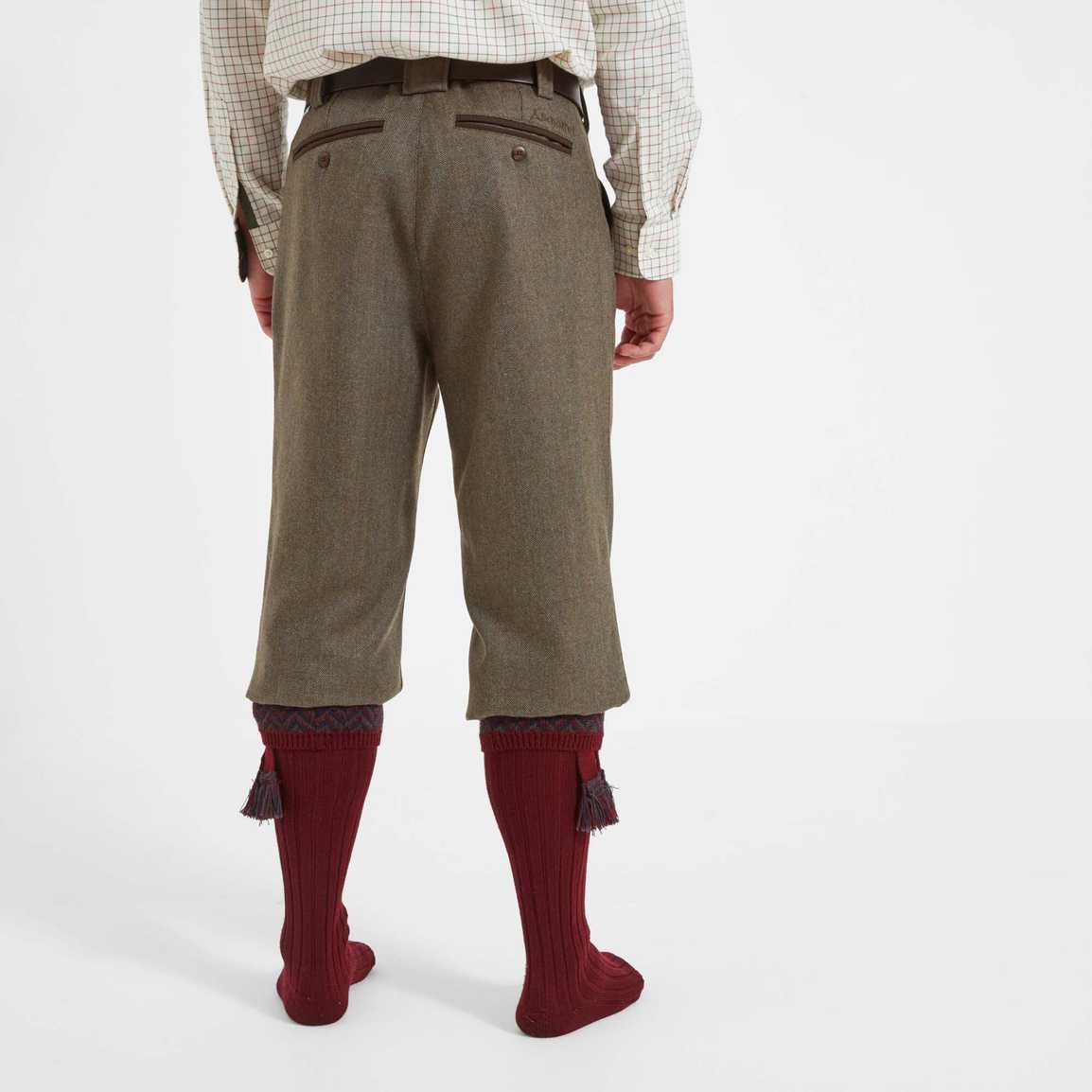 Ptarmigan Tweed Plus Twos - Loden Green