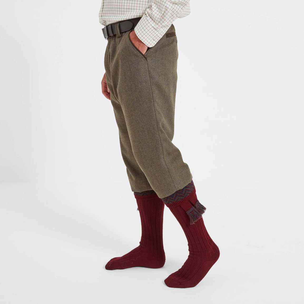 Ptarmigan Tweed Plus Twos - Loden Green