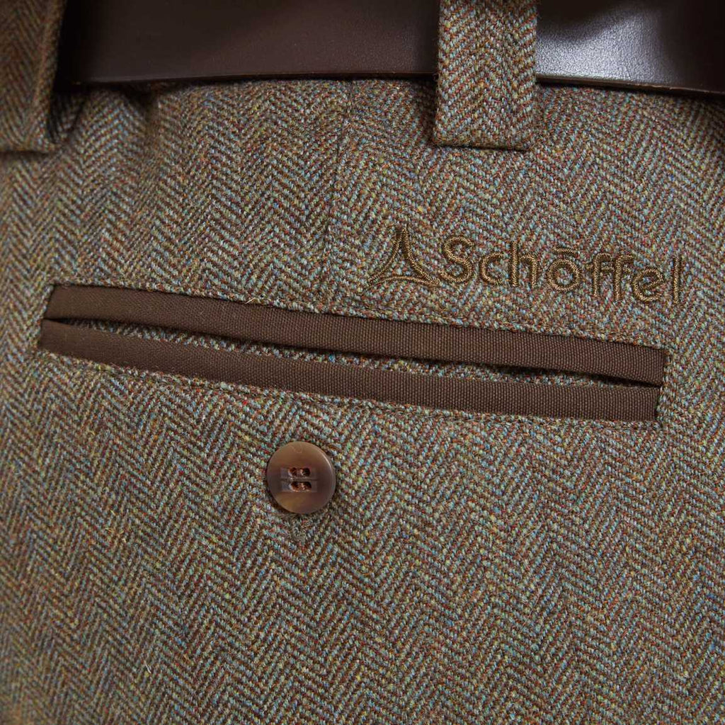 Ptarmigan Tweed Plus Twos - Loden Green