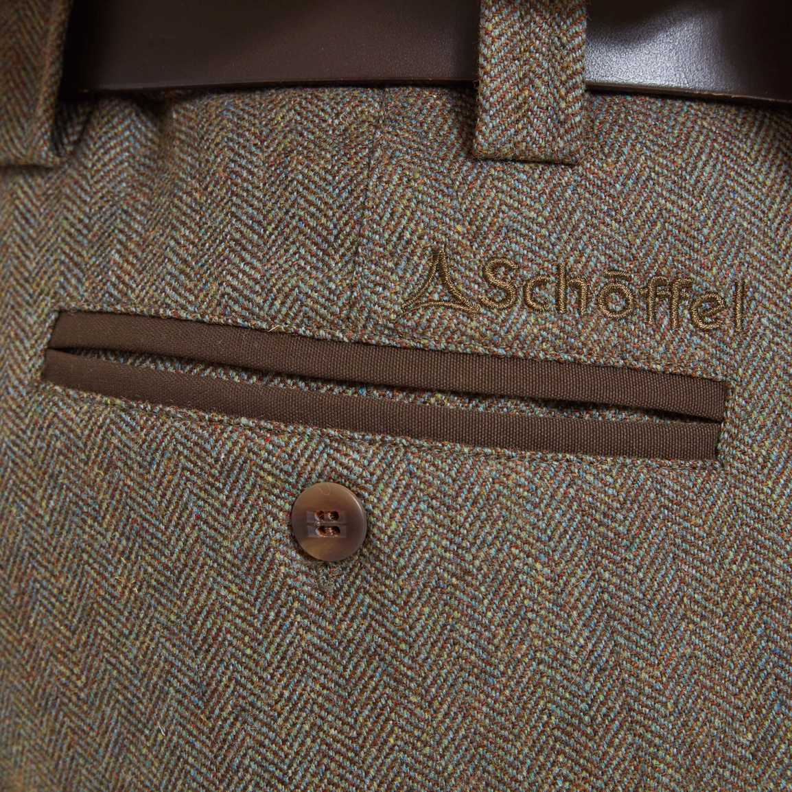Ptarmigan Tweed Plus Twos - Loden Green