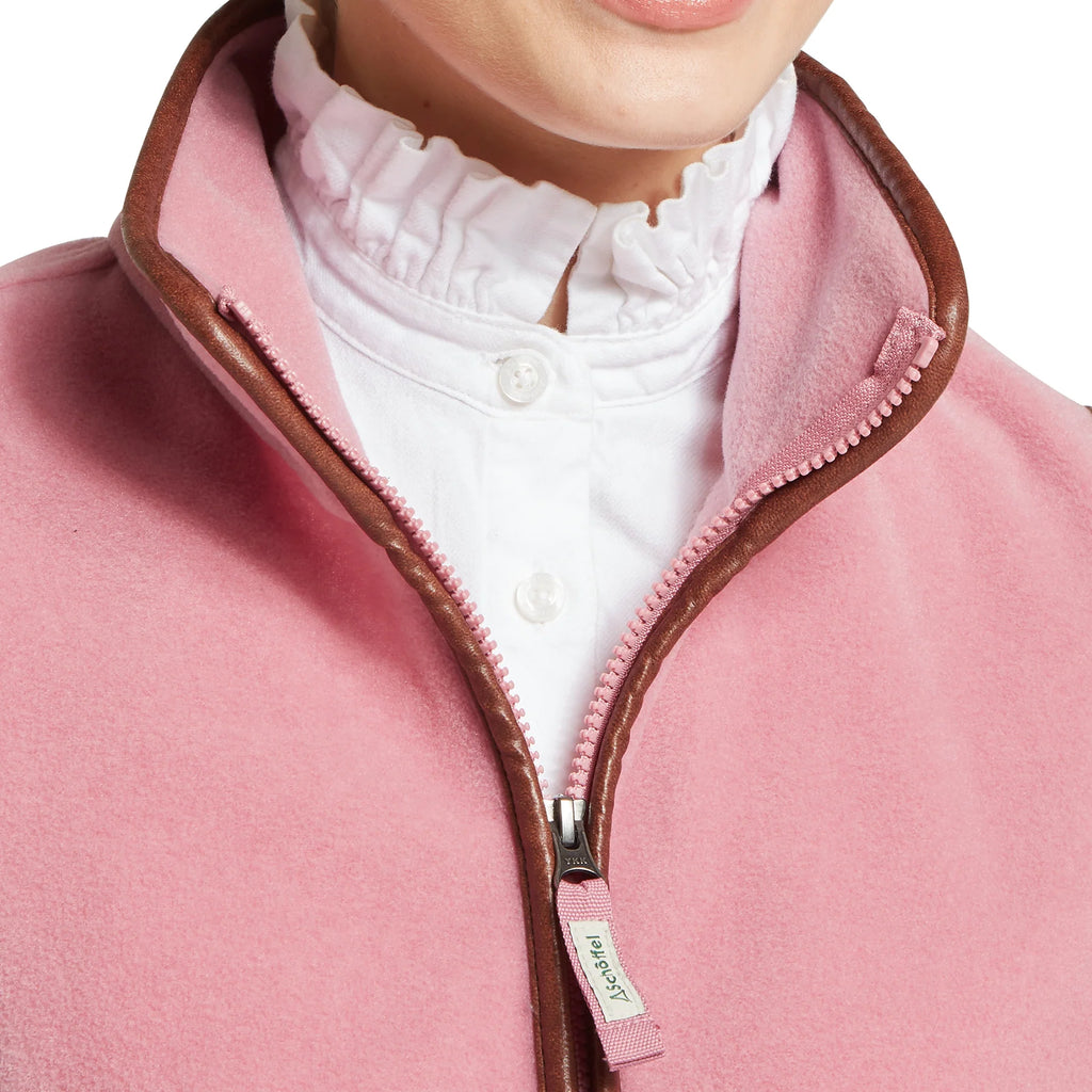 Schoffel Lyndon Fleece Gilet - Antique Rose