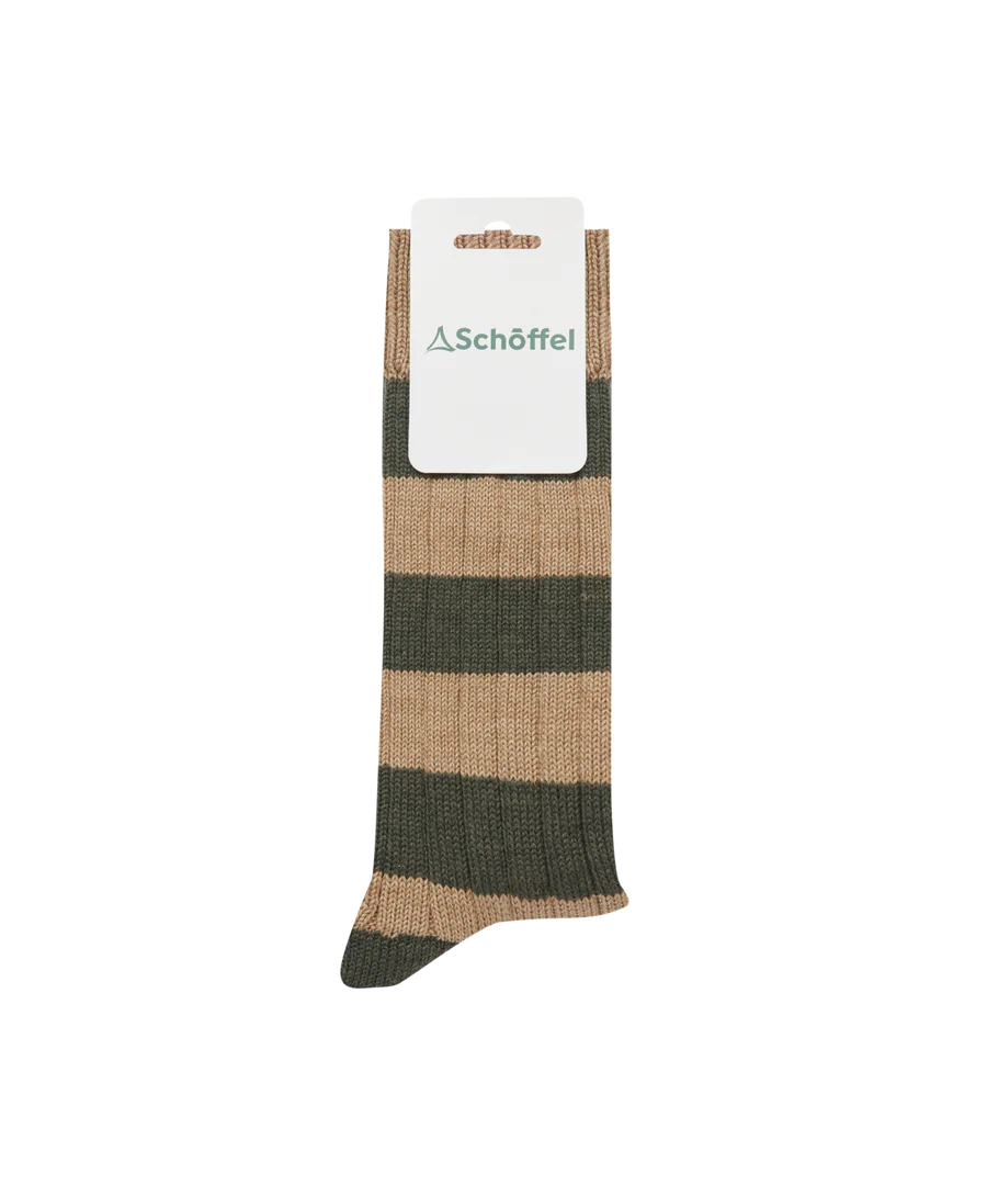 Schoffel Mens Hilton Rugby Sock - Sand