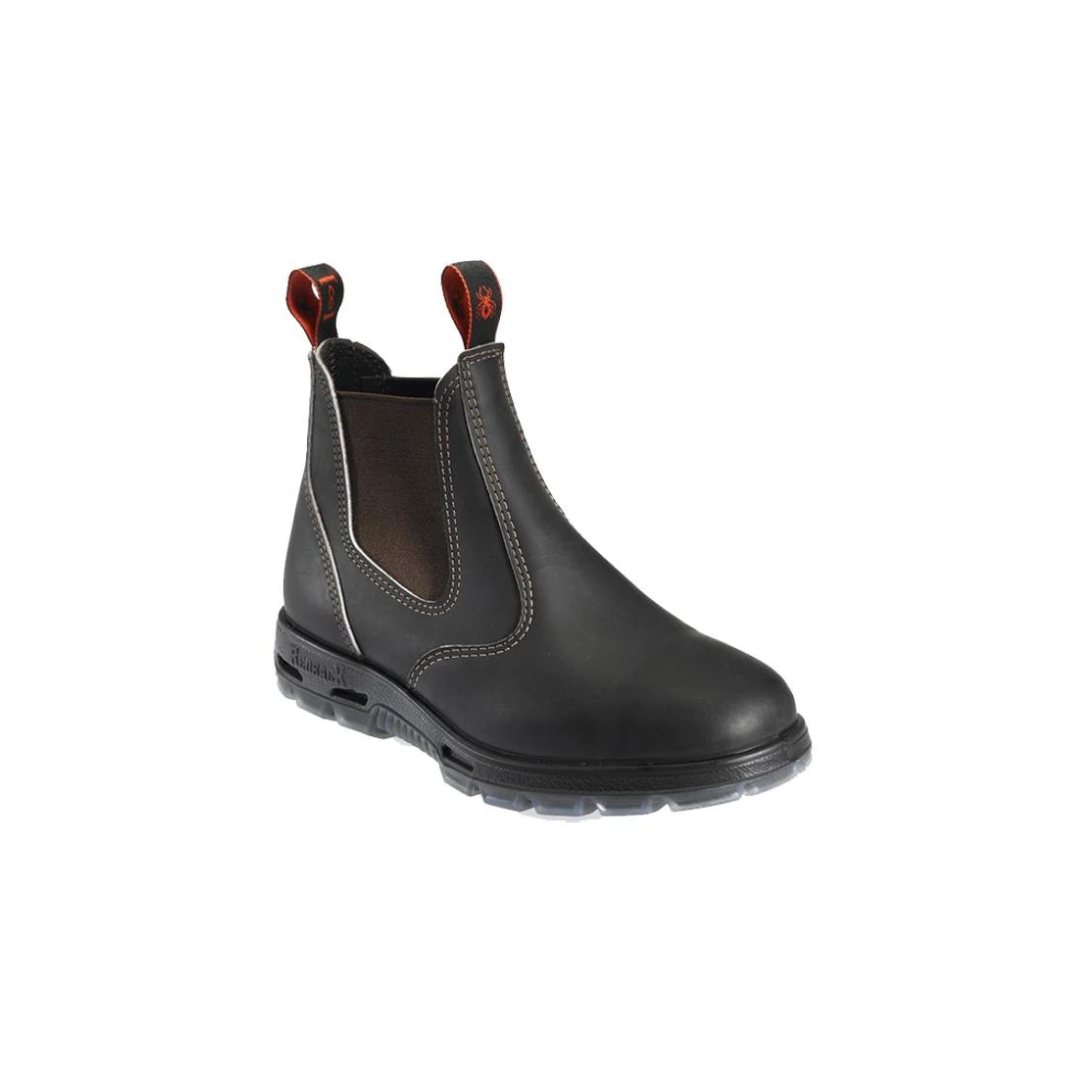 Redback "Safety" Boots - Brown