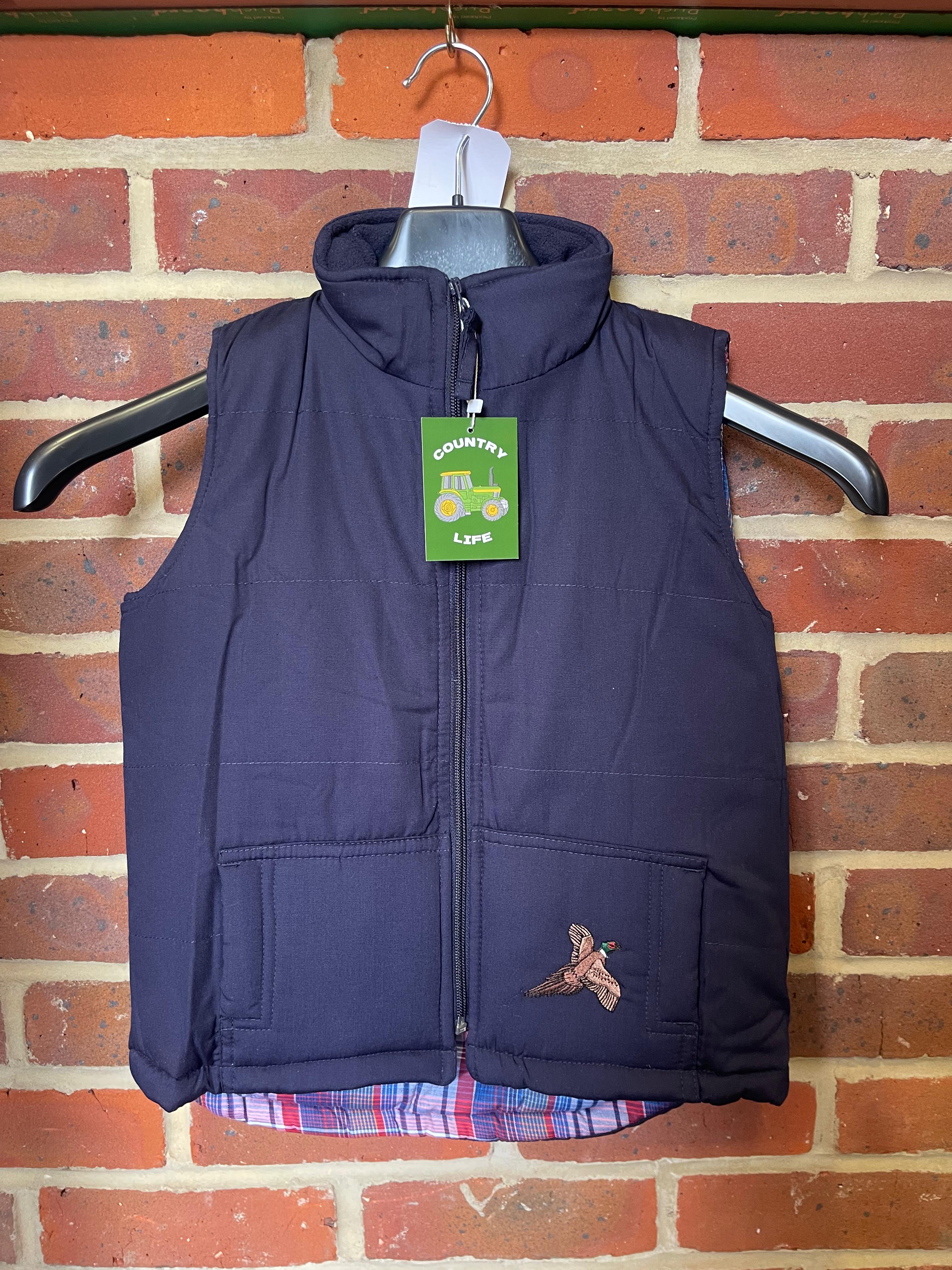 Children's Game Birds Logo Gilet