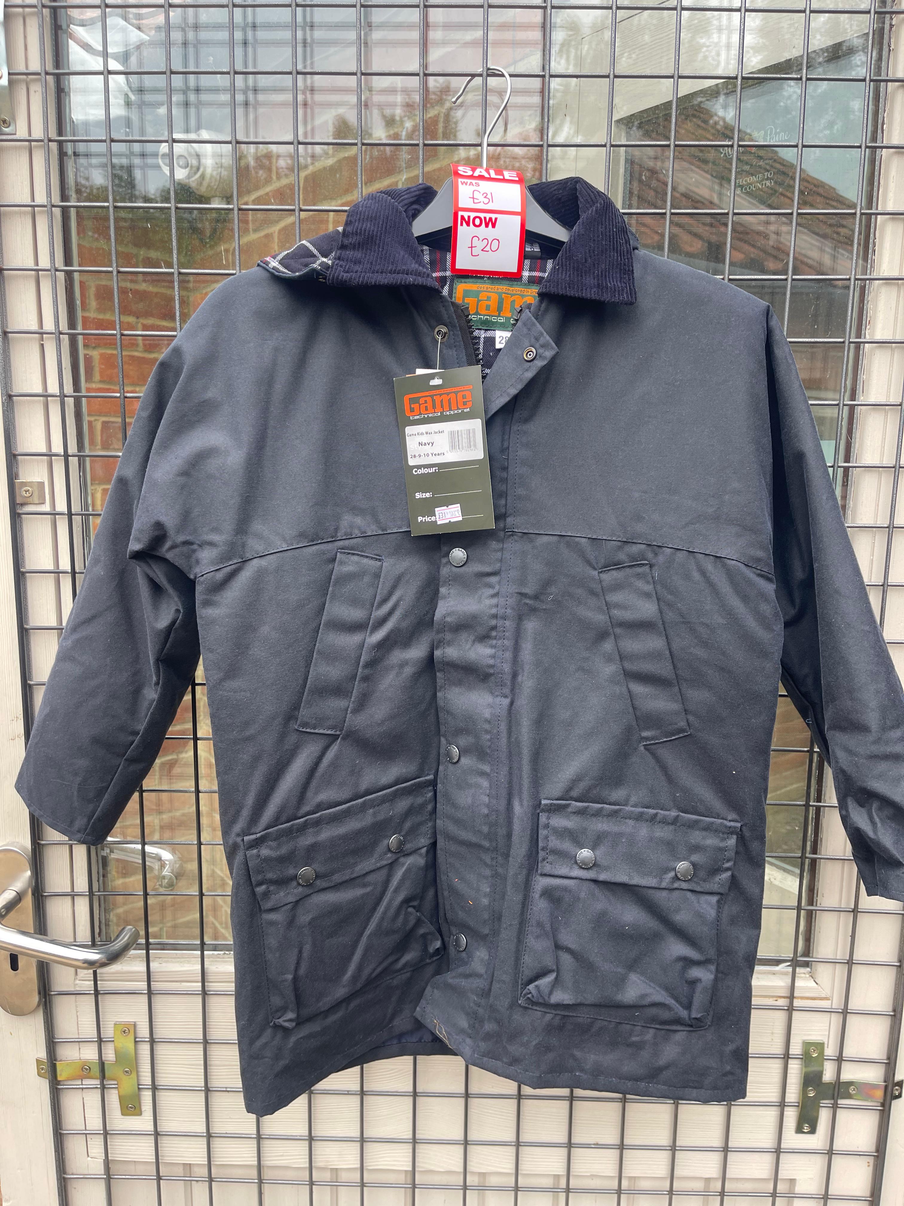 Children's Wax Jacket