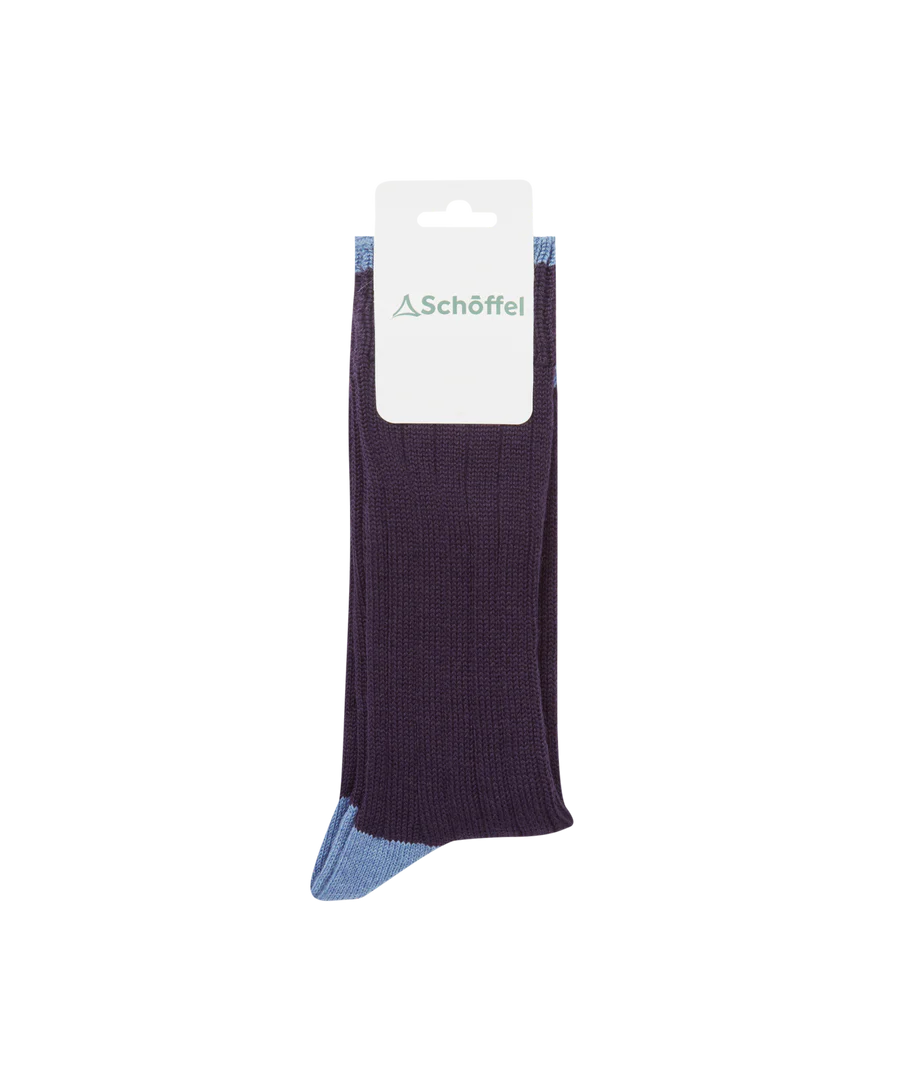 Schoffel Mens Hilton Sock - Ink Navy