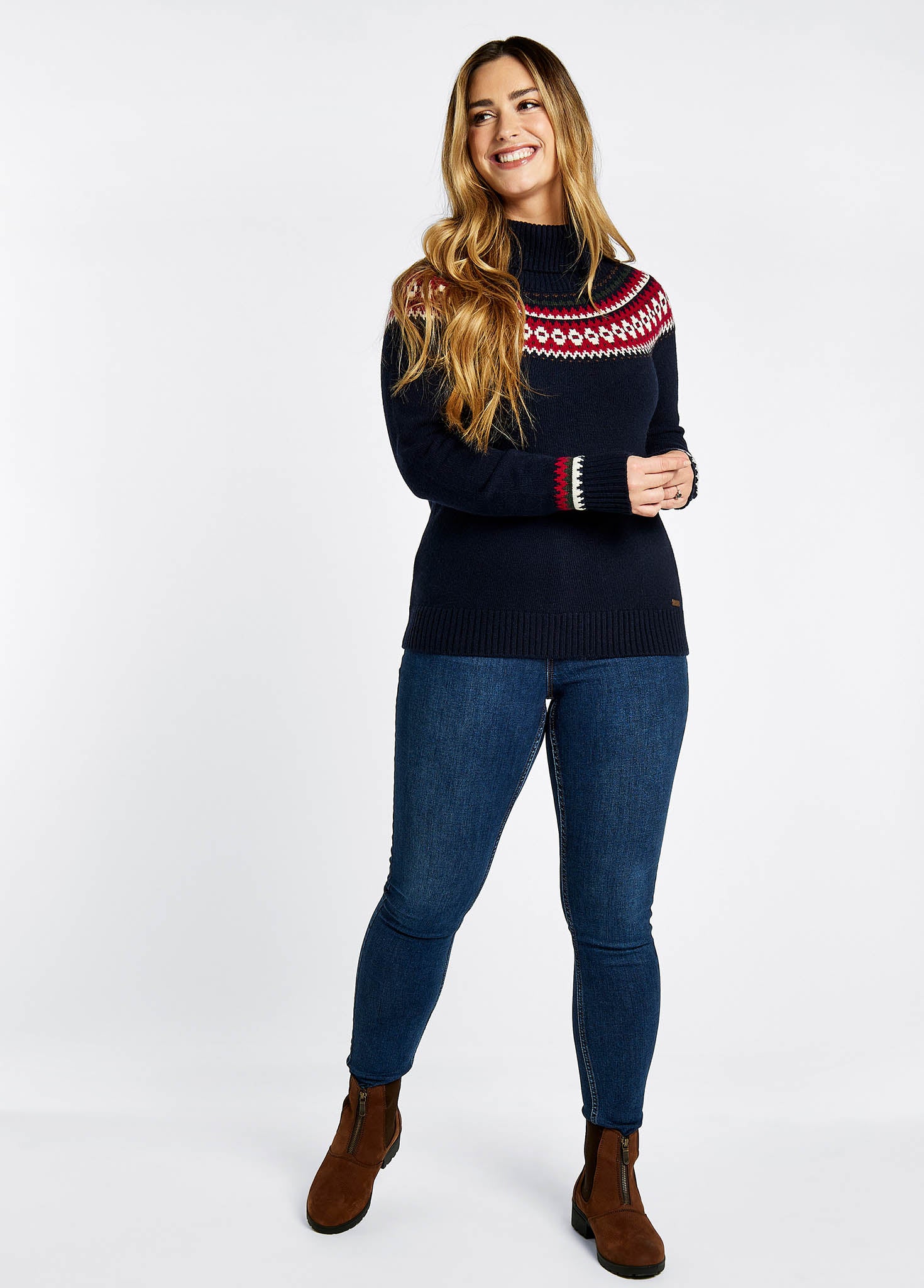 Dubarry Riverdale Knitted Sweater - Navy